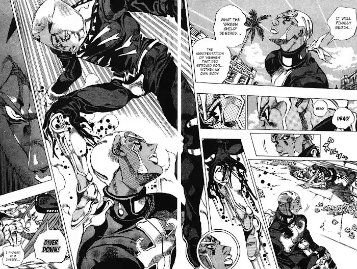 Jojo's Bizarre Adventure Chapter 728