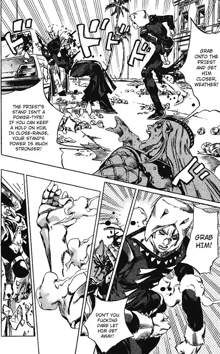 Jojo's Bizarre Adventure Chapter 728