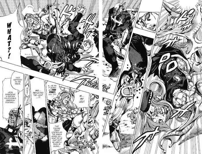 Jojo's Bizarre Adventure Chapter 728
