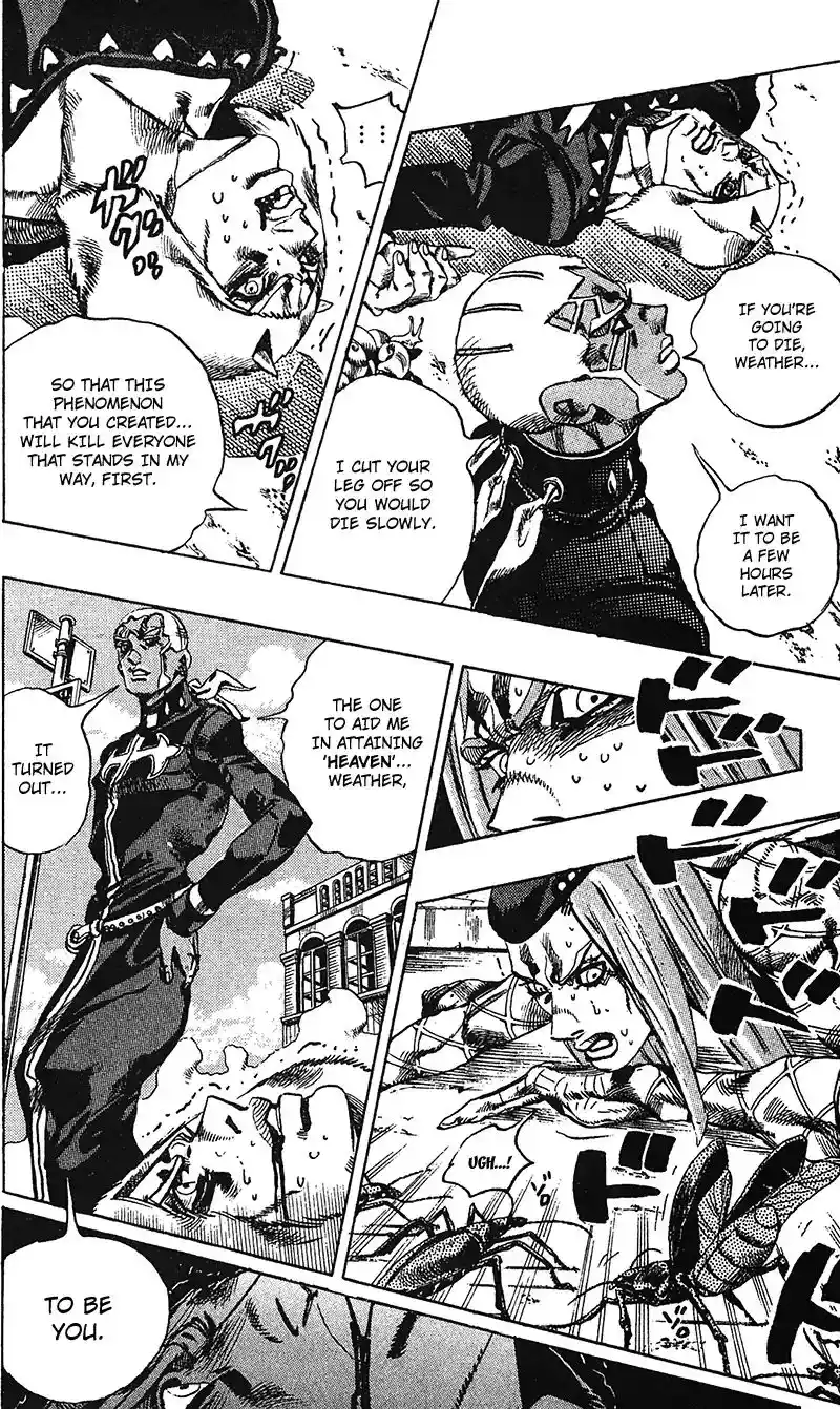 JoJo’s Bizarre Adventure Chapter 728