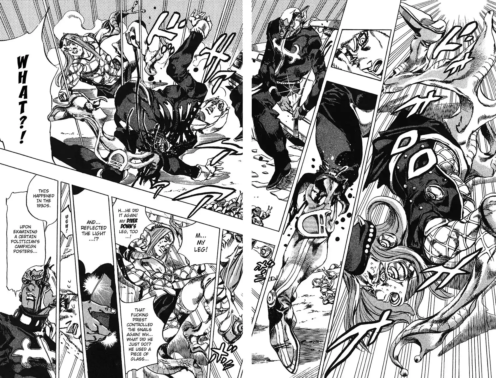 JoJo’s Bizarre Adventure Chapter 728