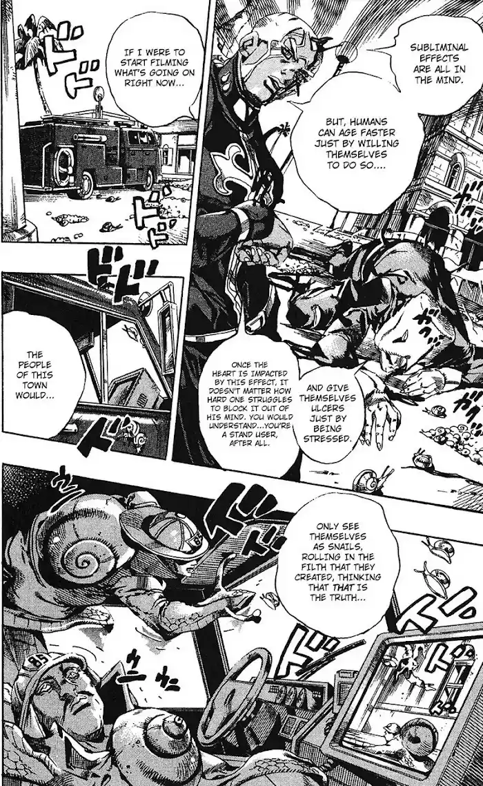 Jojo's Bizarre Adventure Chapter 729