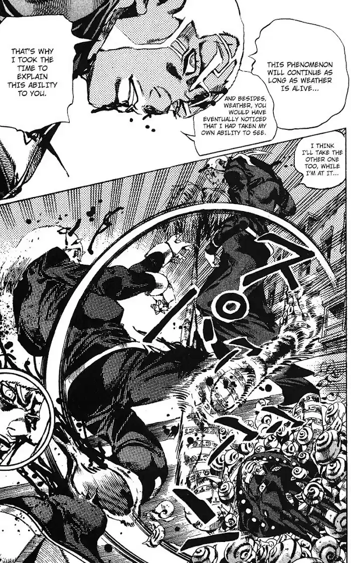 Jojo's Bizarre Adventure Chapter 729