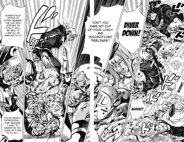 Jojo's Bizarre Adventure Chapter 729