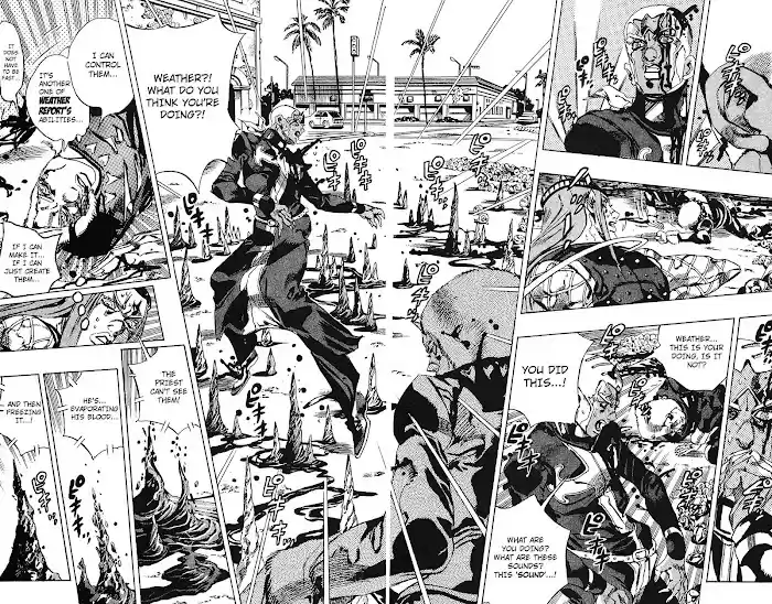 Jojo's Bizarre Adventure Chapter 729