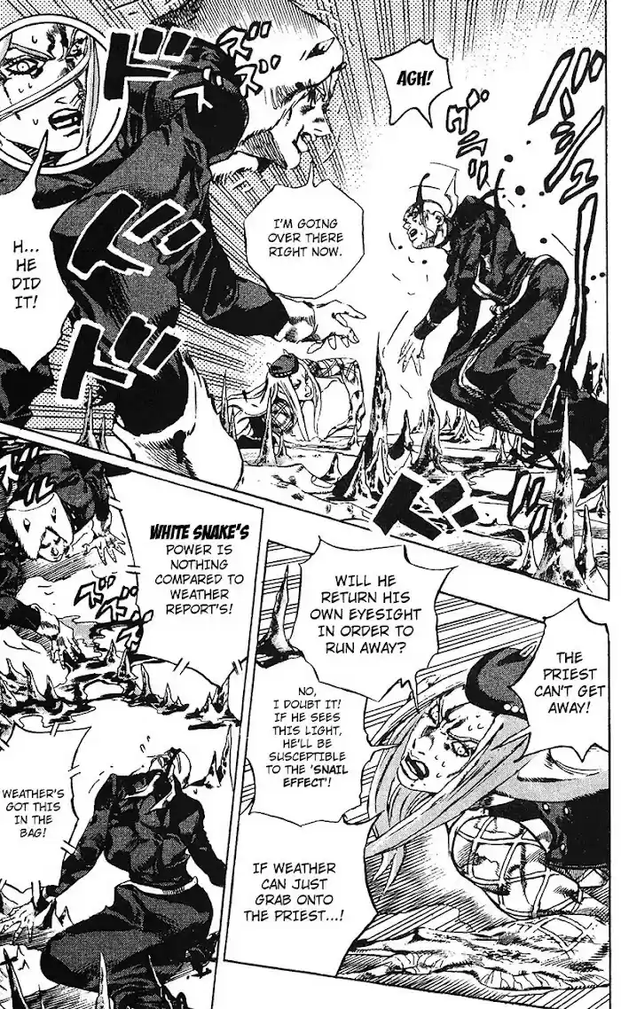 Jojo's Bizarre Adventure Chapter 729