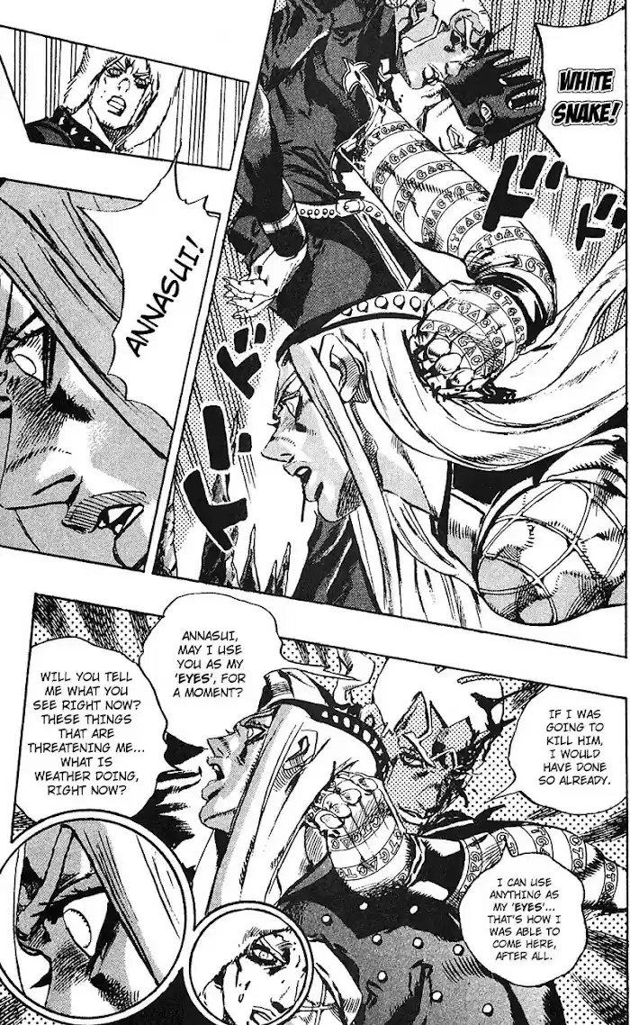 Jojo's Bizarre Adventure Chapter 729