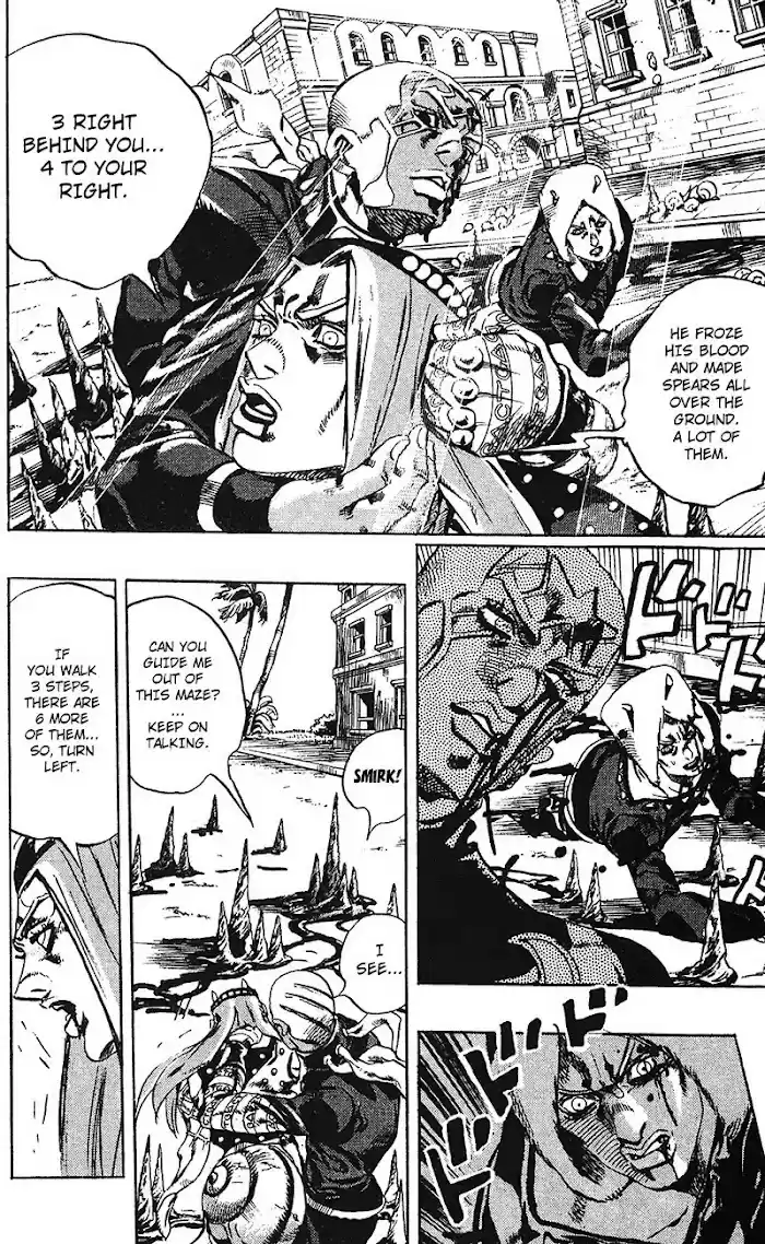 Jojo's Bizarre Adventure Chapter 729