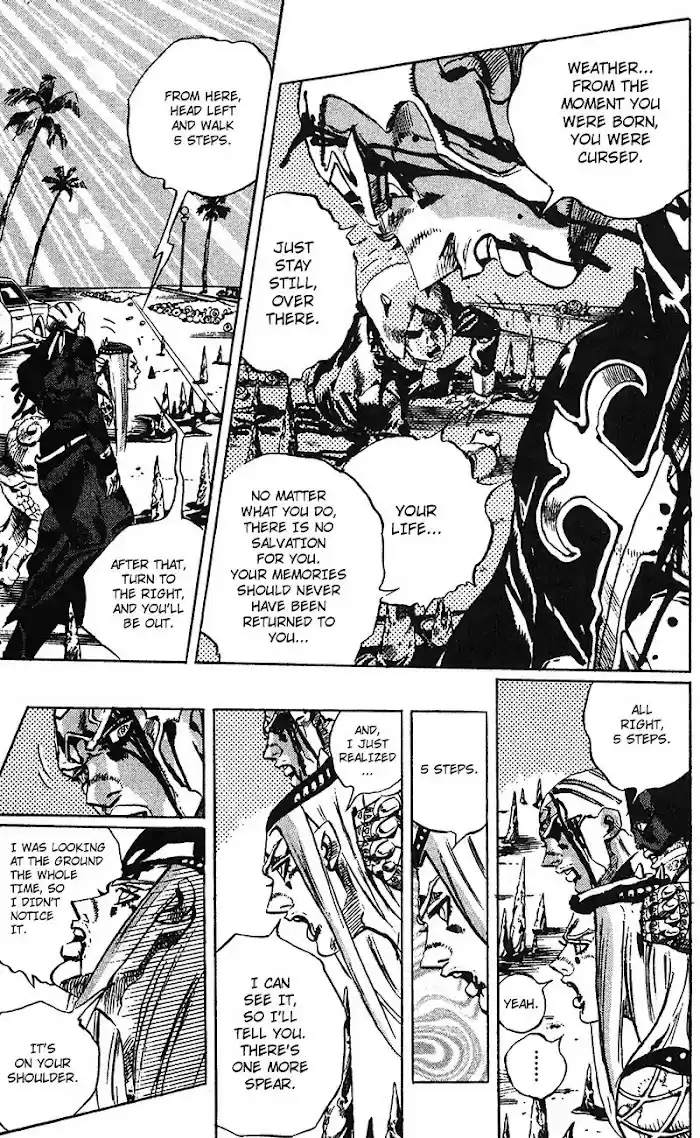 Jojo's Bizarre Adventure Chapter 729