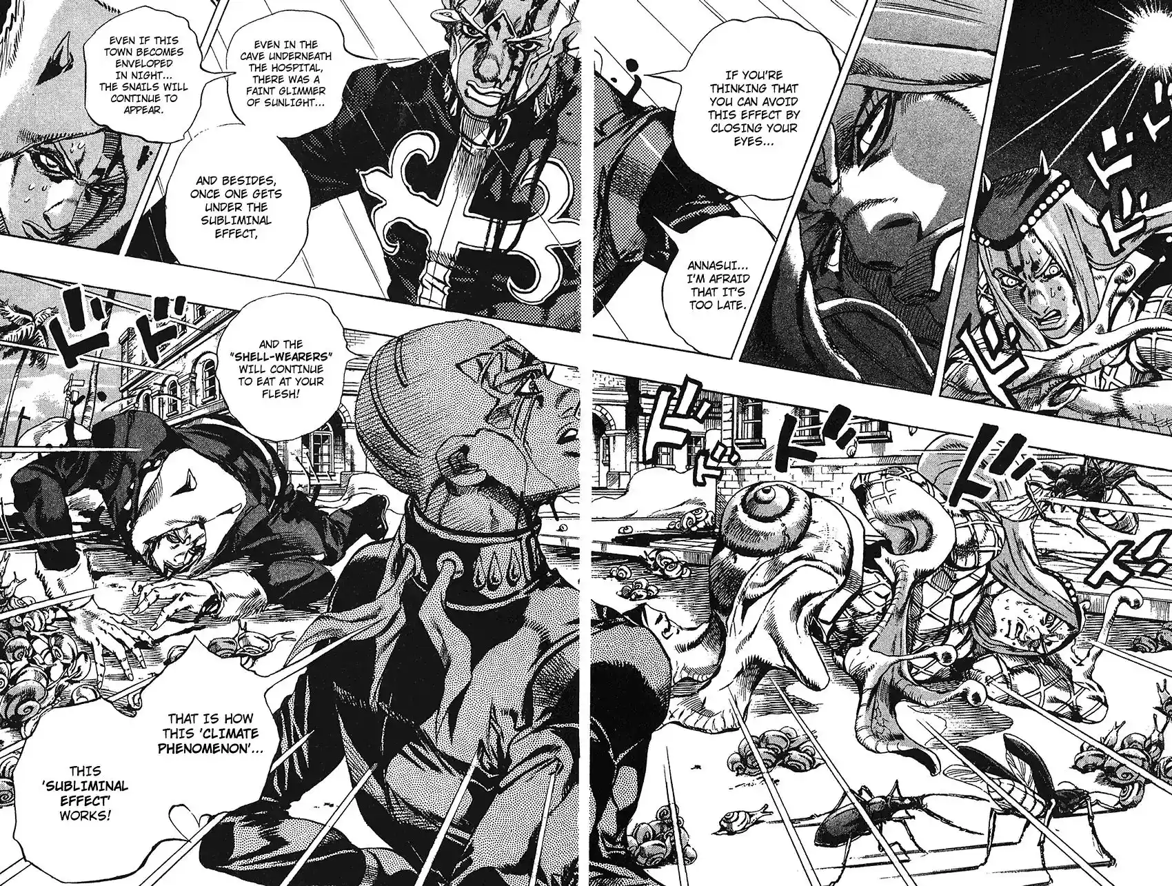 JoJo’s Bizarre Adventure Chapter 729