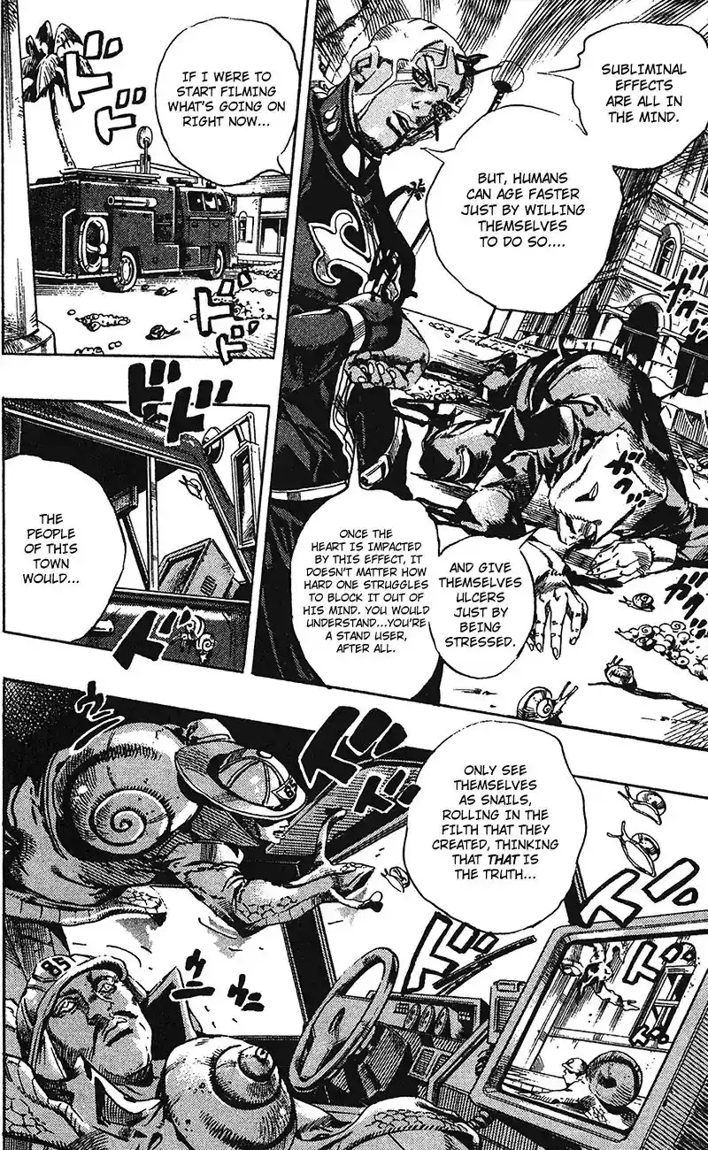 JoJo’s Bizarre Adventure Chapter 729