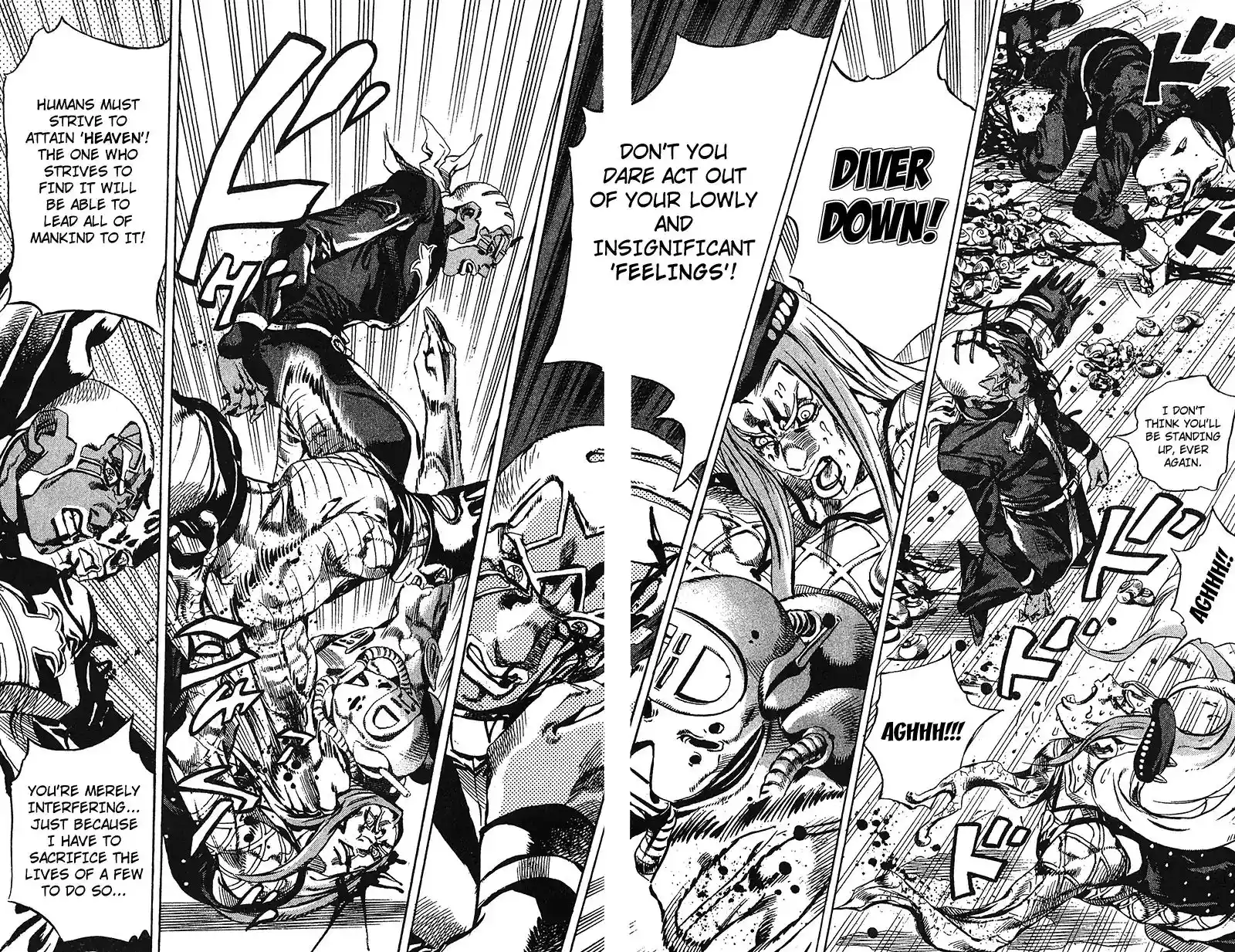 JoJo’s Bizarre Adventure Chapter 729