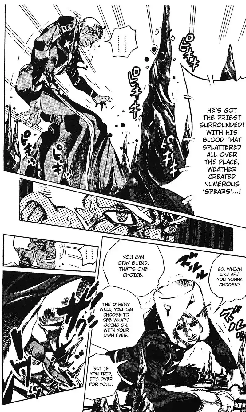 JoJo’s Bizarre Adventure Chapter 729