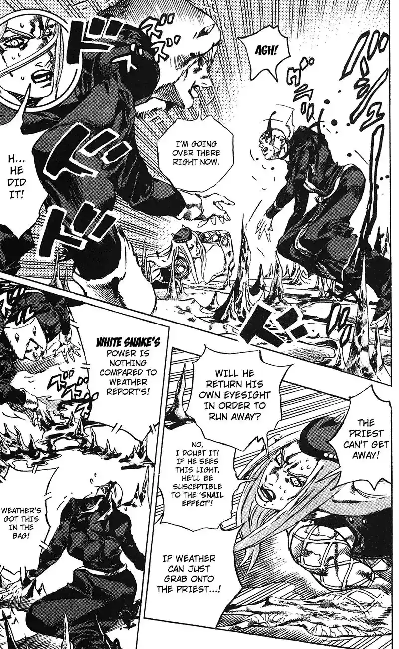 JoJo’s Bizarre Adventure Chapter 729