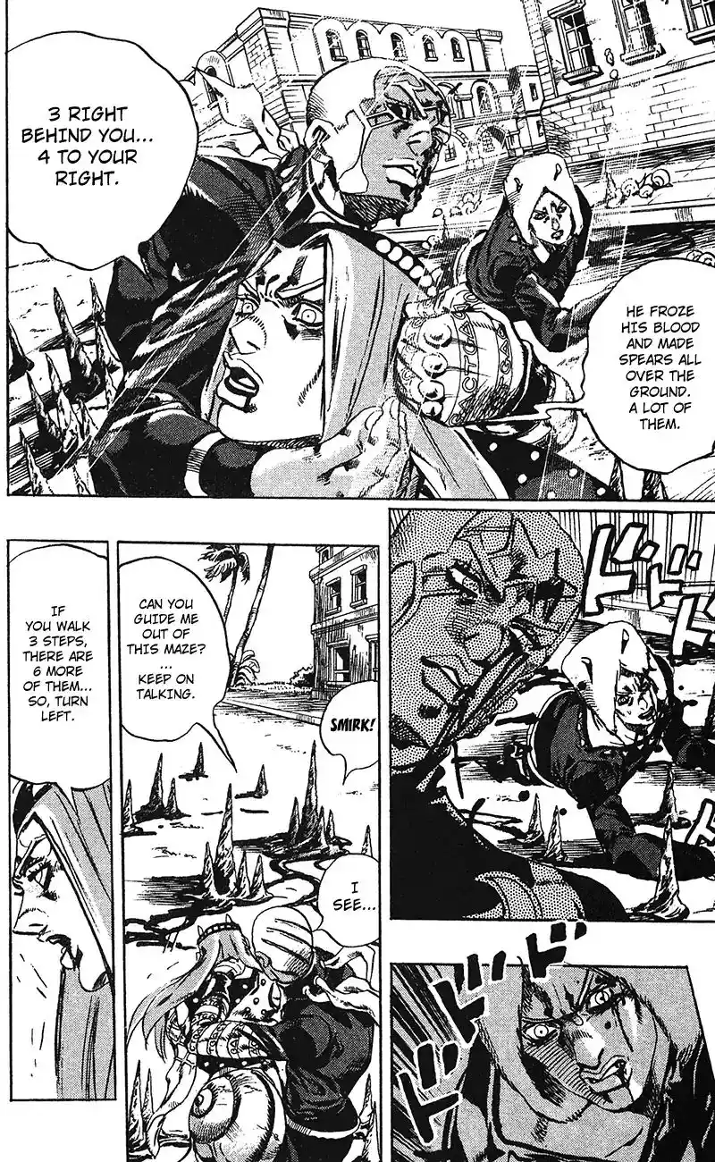 JoJo’s Bizarre Adventure Chapter 729