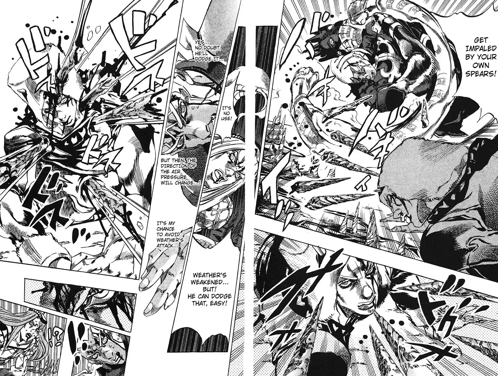 JoJo’s Bizarre Adventure Chapter 730