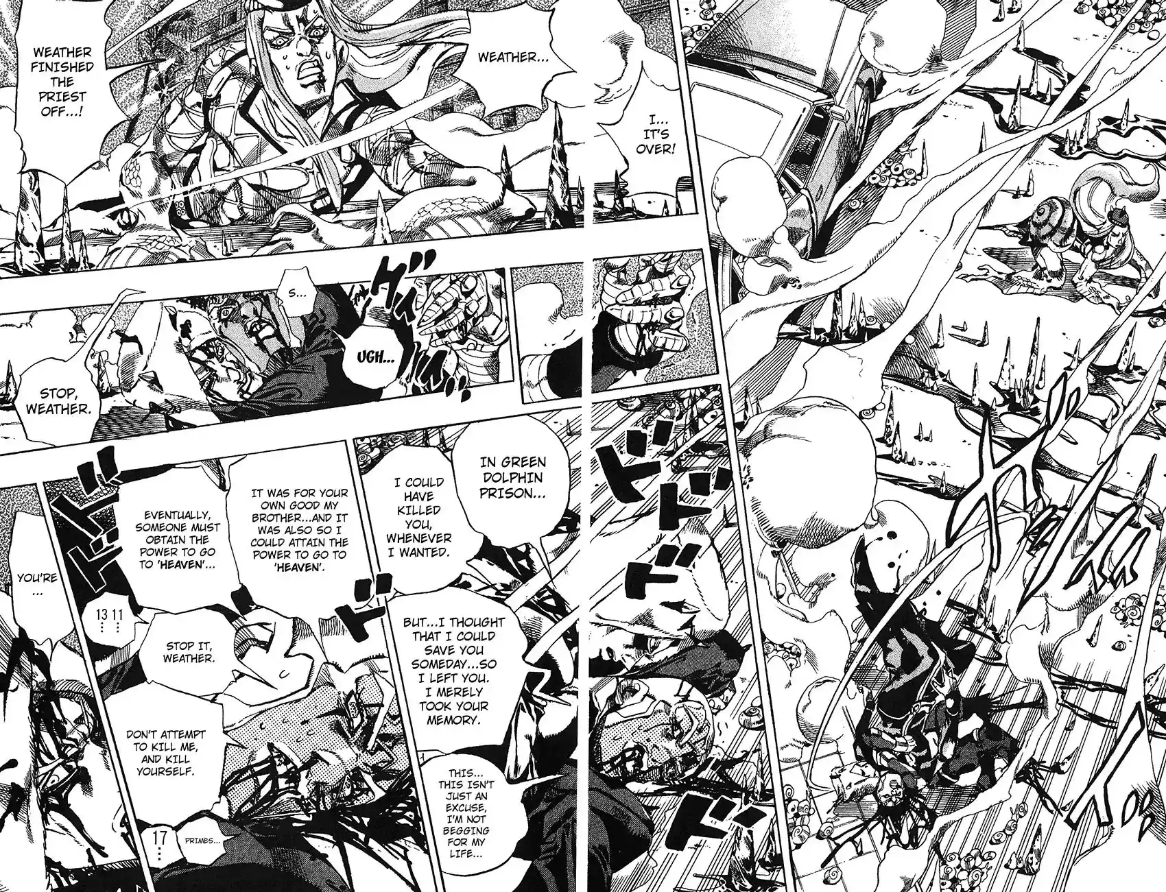 JoJo’s Bizarre Adventure Chapter 730