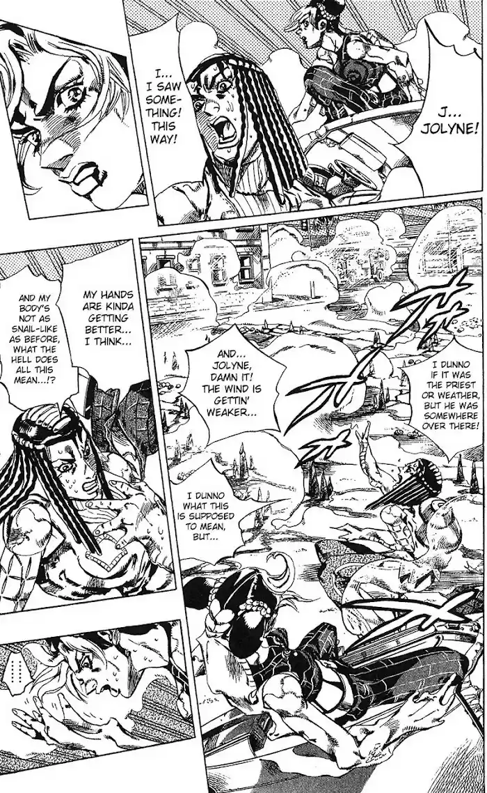 Jojo's Bizarre Adventure Chapter 731