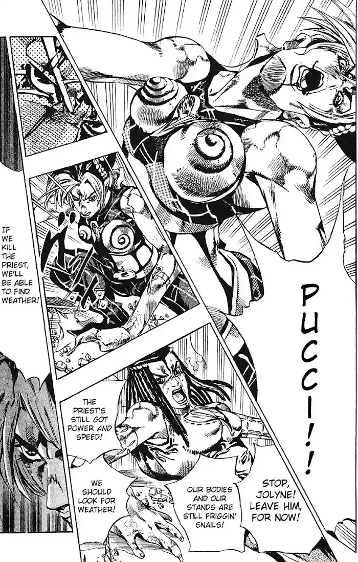 Jojo's Bizarre Adventure Chapter 731