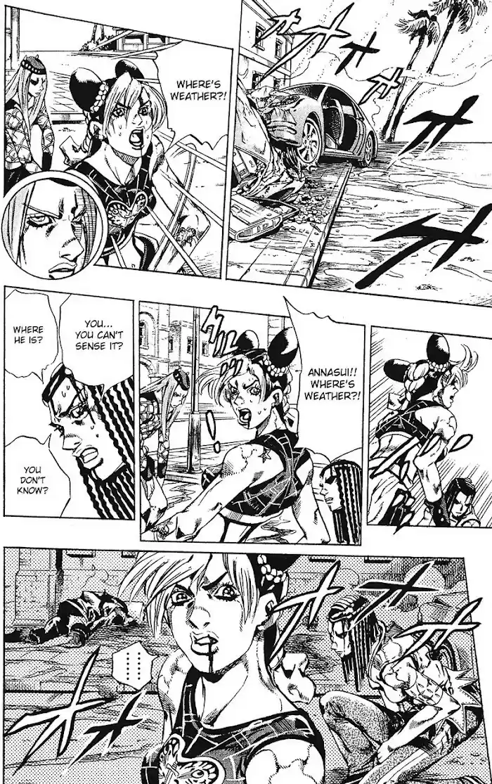 Jojo's Bizarre Adventure Chapter 731