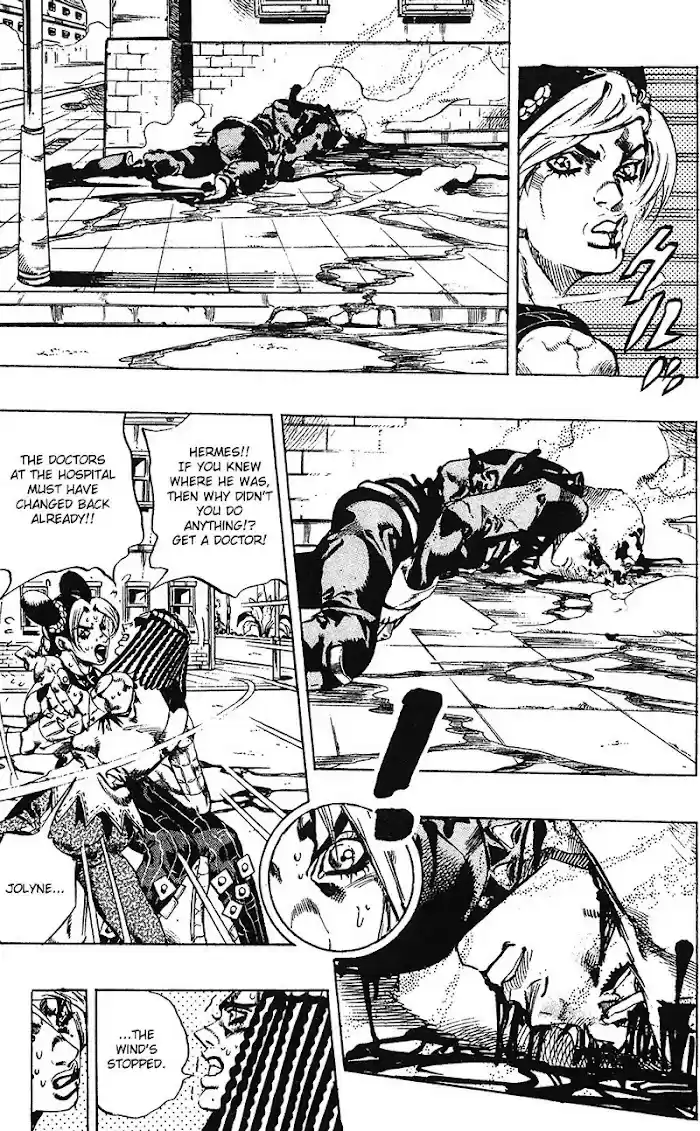 Jojo's Bizarre Adventure Chapter 731