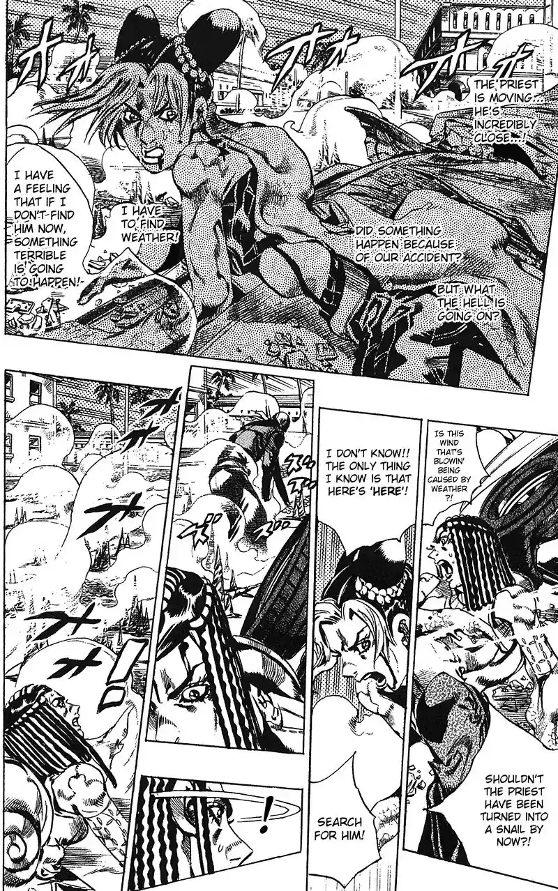 JoJo’s Bizarre Adventure Chapter 731