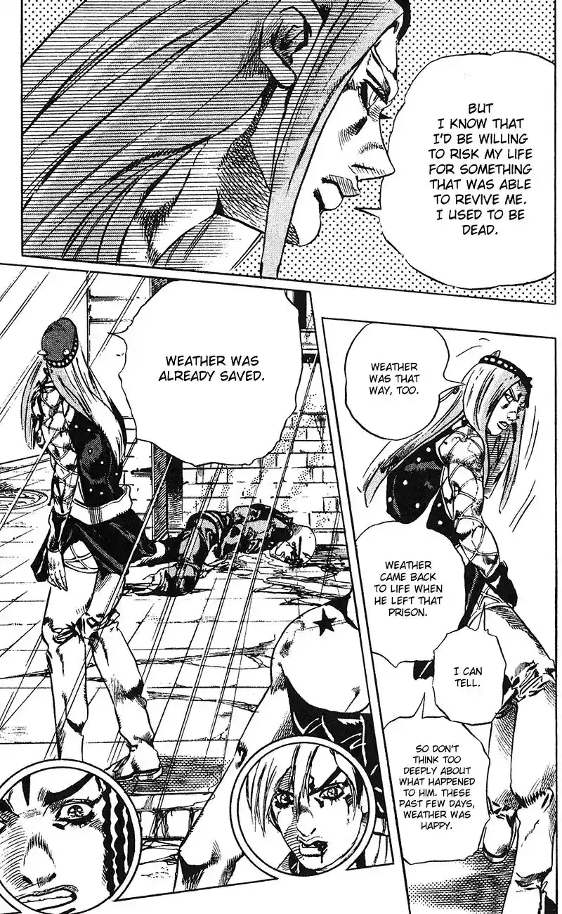 JoJo’s Bizarre Adventure Chapter 731
