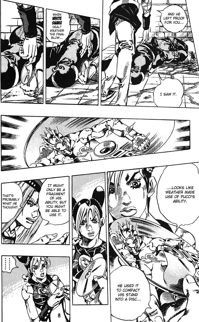 JoJo’s Bizarre Adventure Chapter 731
