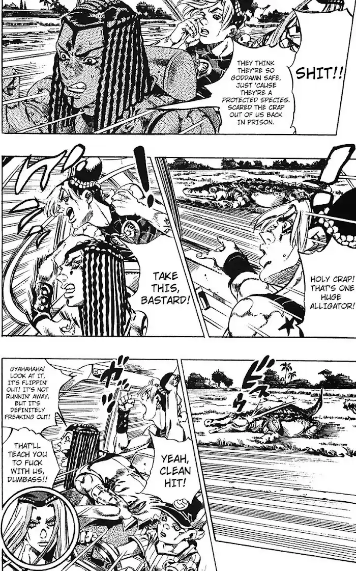 Jojo's Bizarre Adventure Chapter 732
