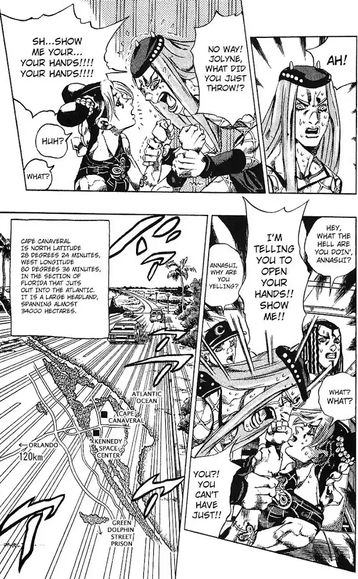 Jojo's Bizarre Adventure Chapter 732