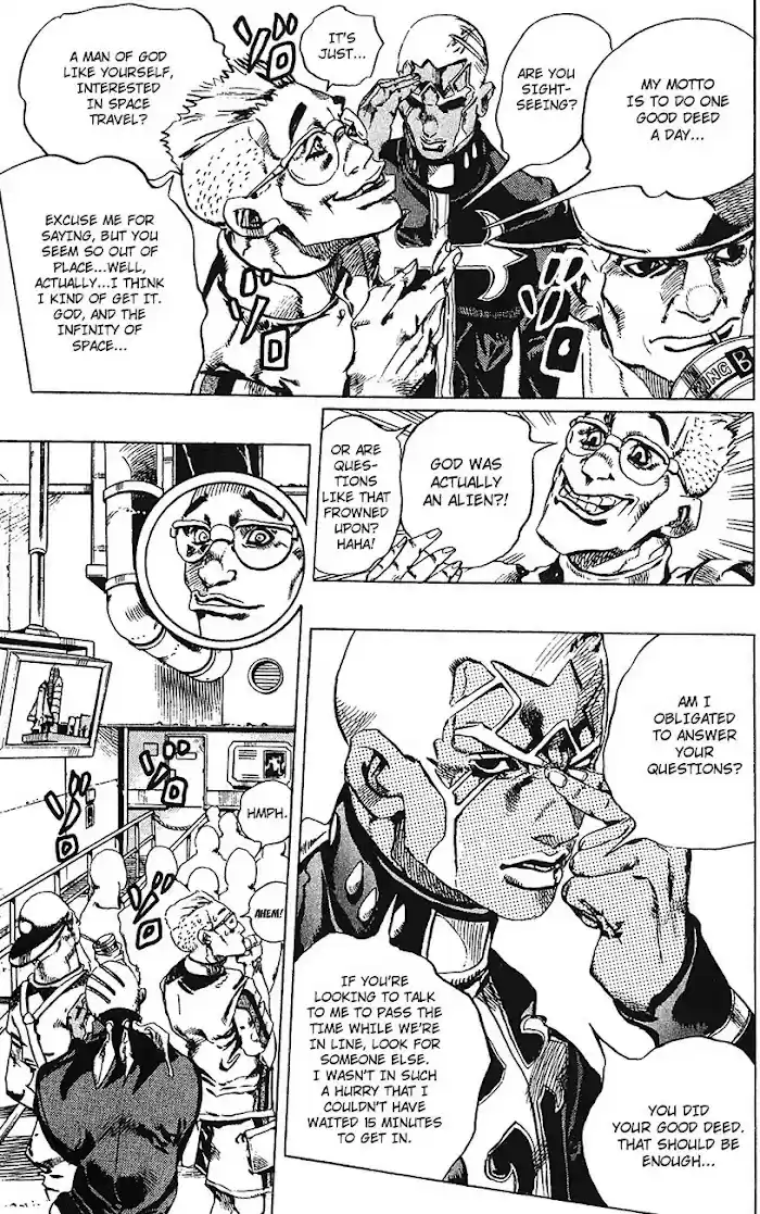 Jojo's Bizarre Adventure Chapter 732