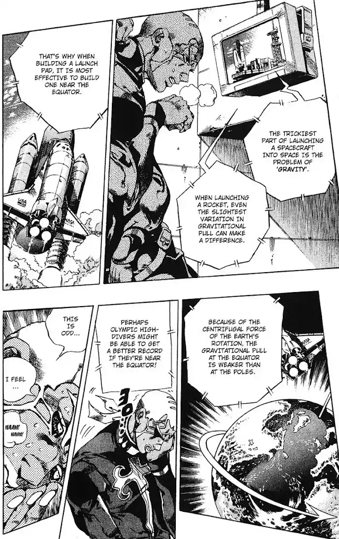 Jojo's Bizarre Adventure Chapter 732