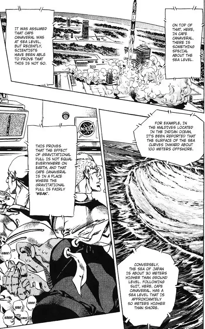 Jojo's Bizarre Adventure Chapter 732