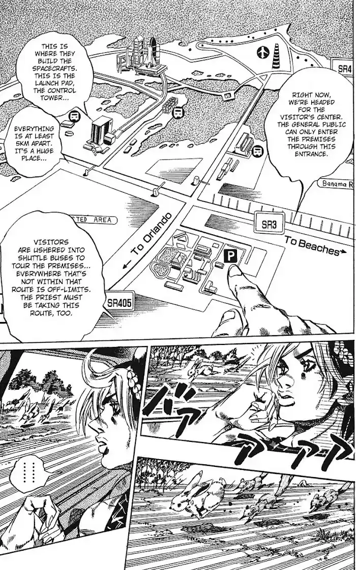 Jojo's Bizarre Adventure Chapter 733
