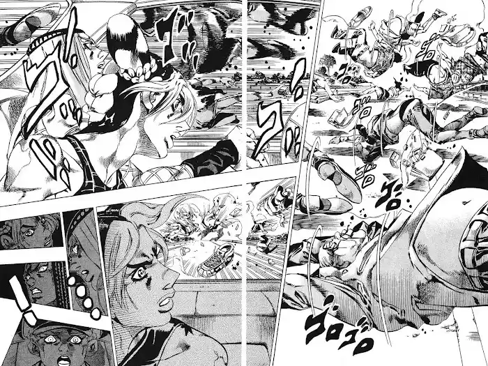Jojo's Bizarre Adventure Chapter 733