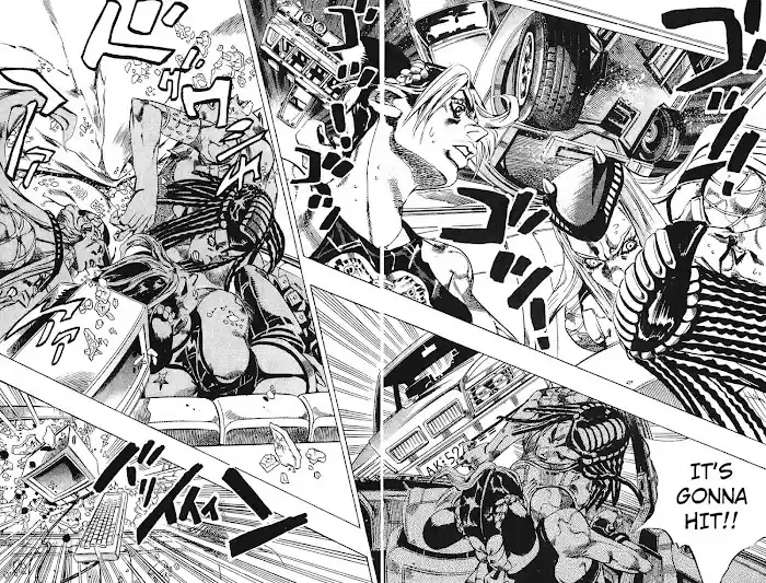 Jojo's Bizarre Adventure Chapter 733