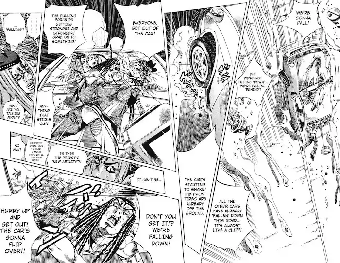 Jojo's Bizarre Adventure Chapter 733