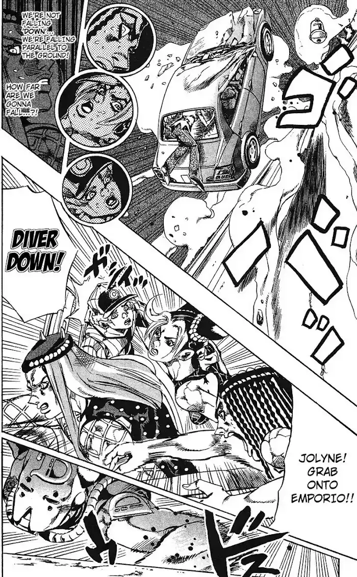 Jojo's Bizarre Adventure Chapter 733