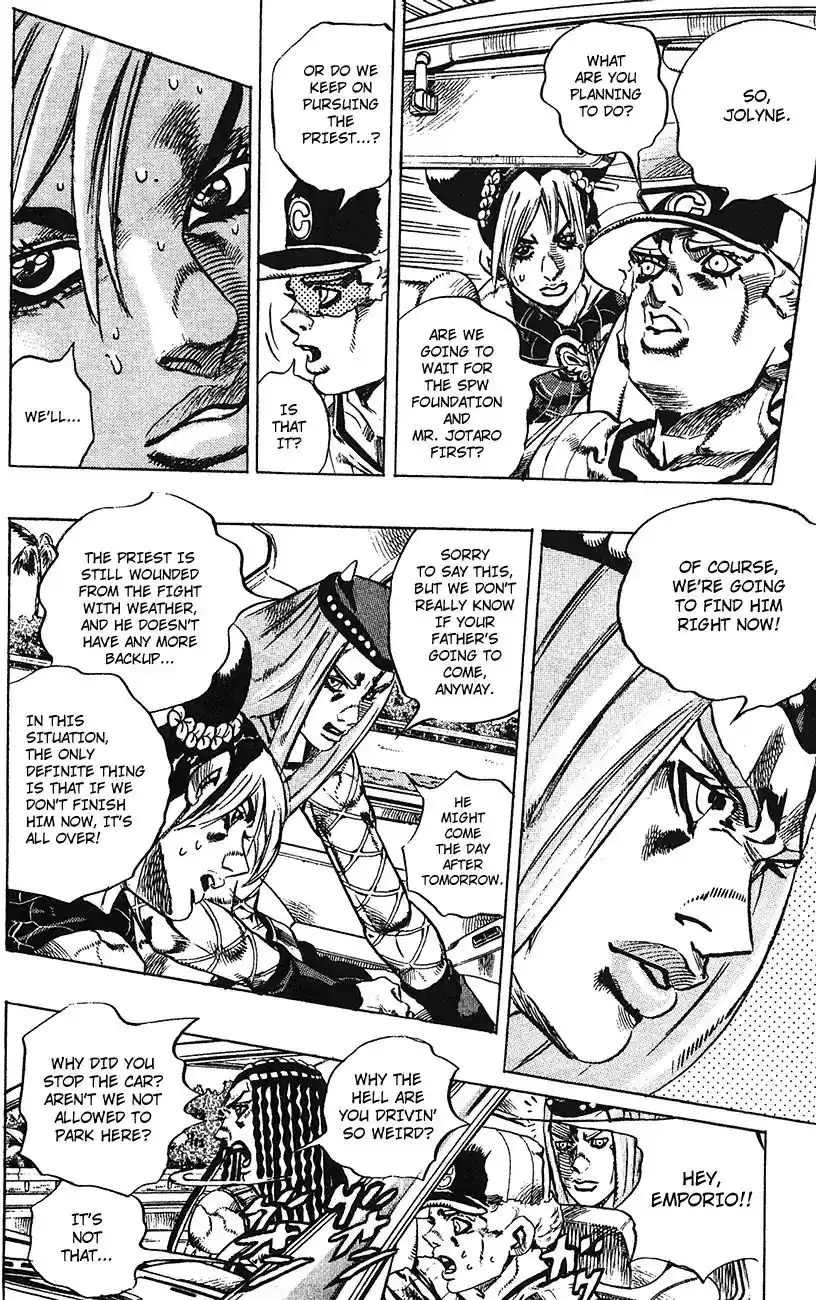 JoJo’s Bizarre Adventure Chapter 733