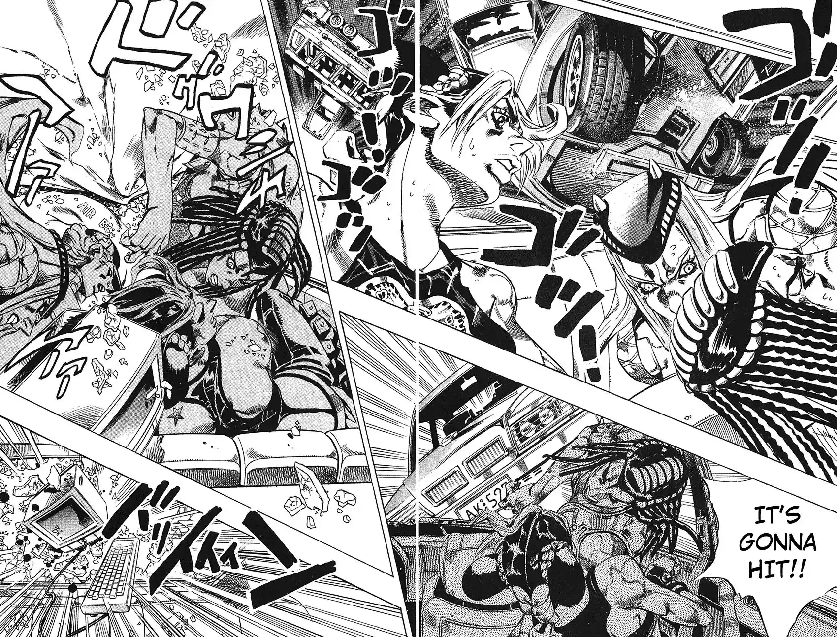 JoJo’s Bizarre Adventure Chapter 733