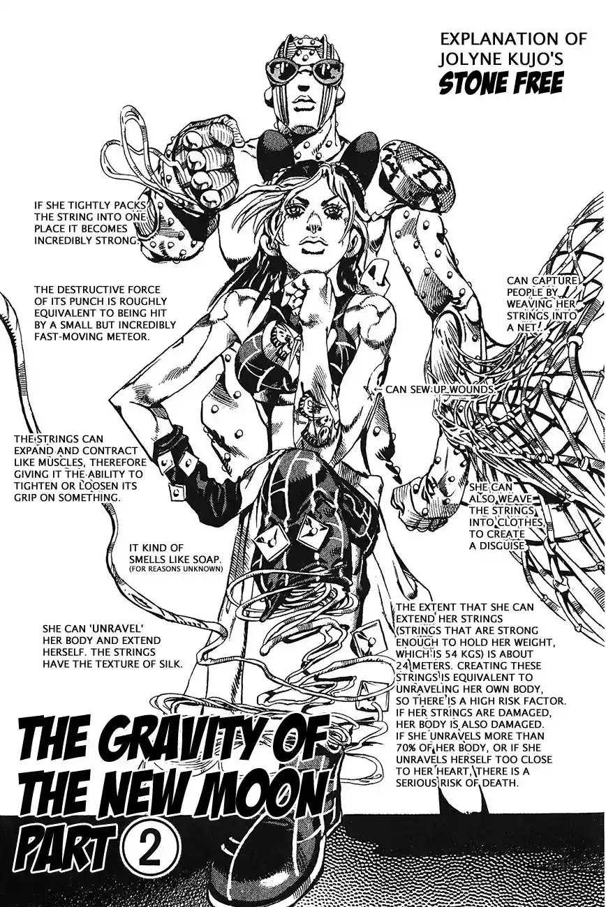 JoJo’s Bizarre Adventure Chapter 734