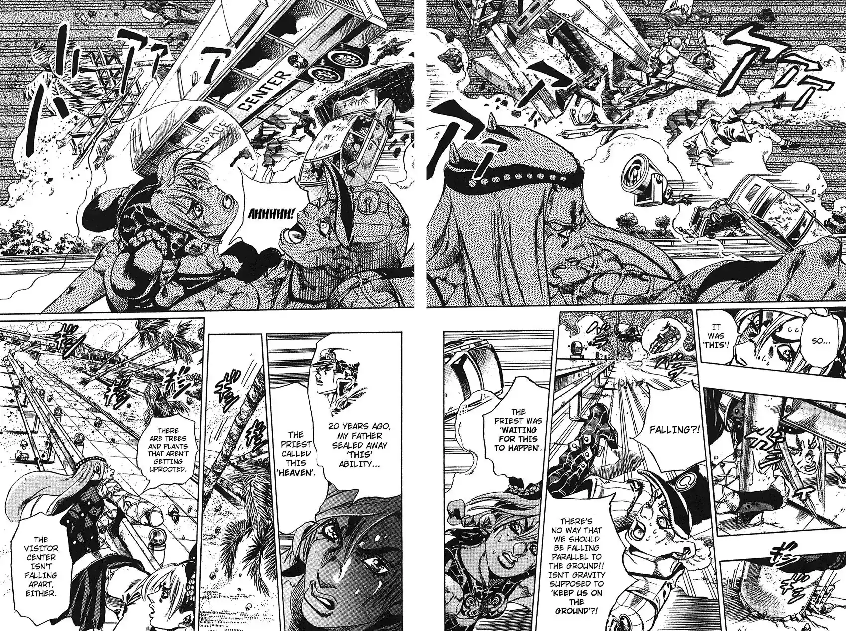 JoJo’s Bizarre Adventure Chapter 734