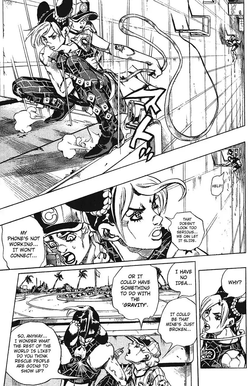 JoJo’s Bizarre Adventure Chapter 734