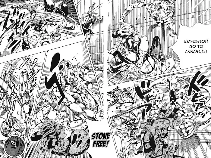 Jojo's Bizarre Adventure Chapter 735