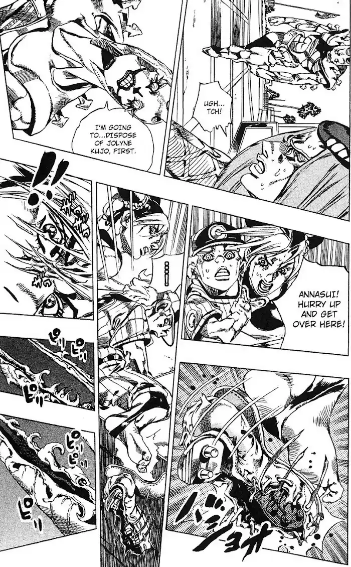 Jojo's Bizarre Adventure Chapter 735
