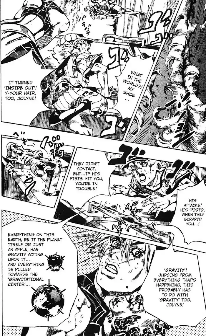 Jojo's Bizarre Adventure Chapter 735