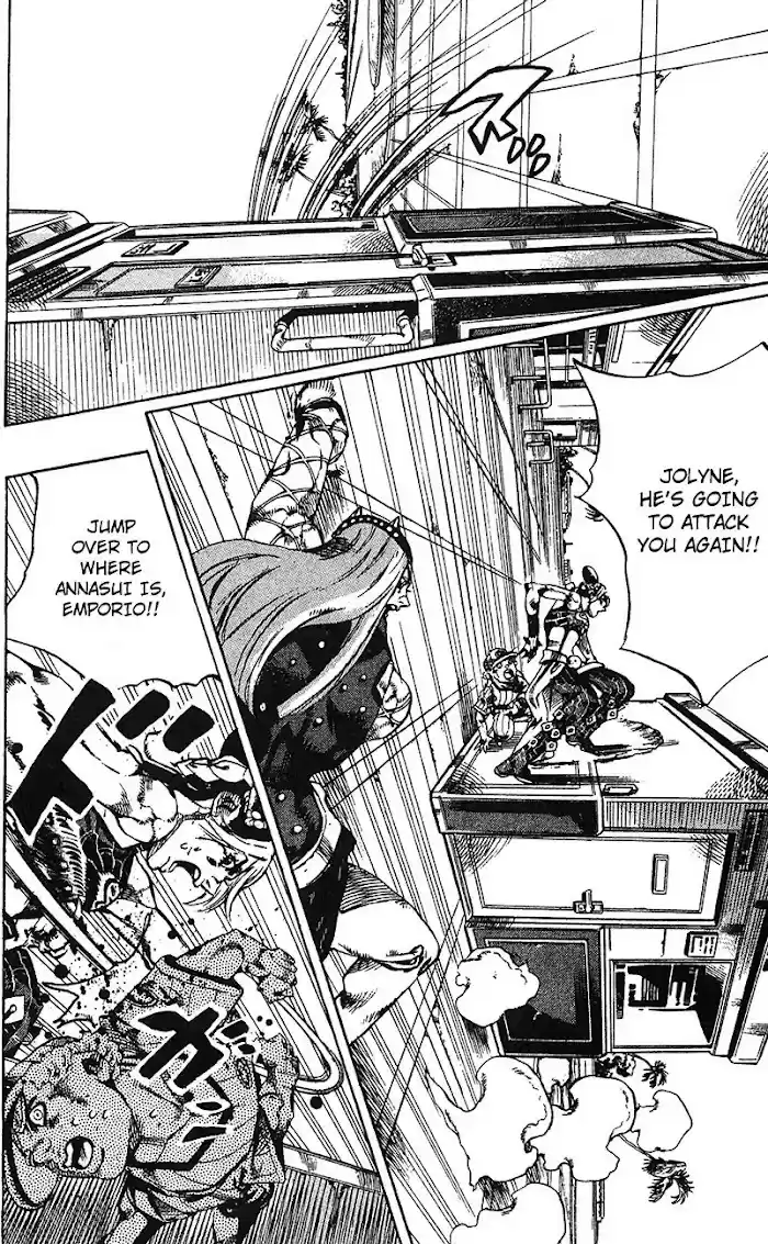 Jojo's Bizarre Adventure Chapter 735