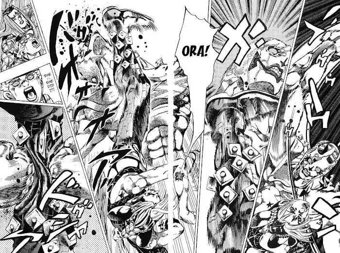 Jojo's Bizarre Adventure Chapter 735