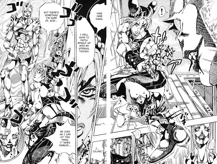 Jojo's Bizarre Adventure Chapter 735