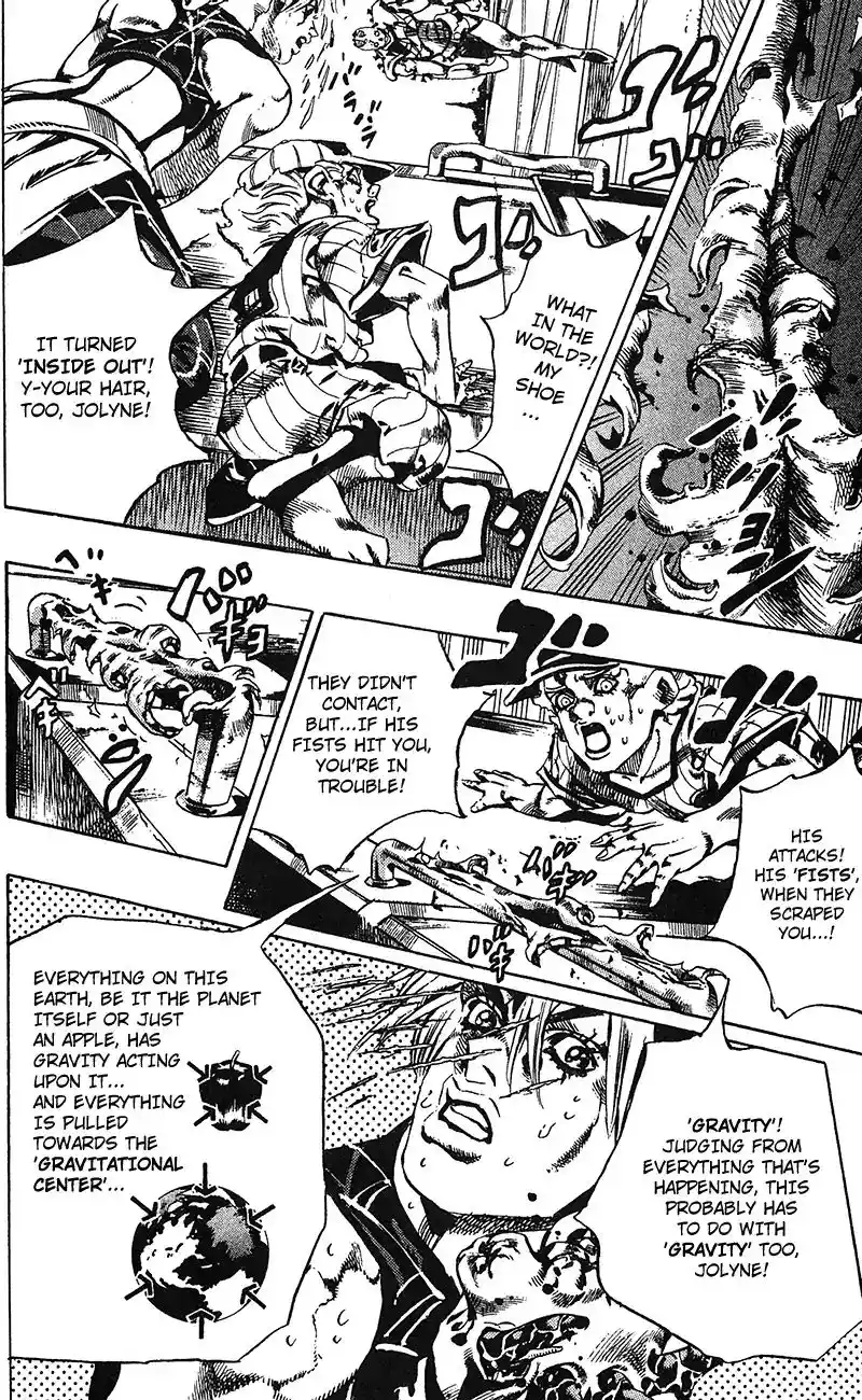 JoJo’s Bizarre Adventure Chapter 735